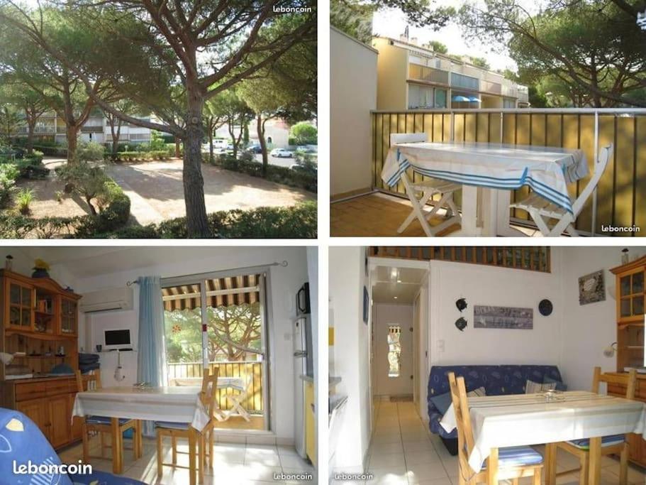 Cap D'Agde Studio Cabine 6 Pers. + Terrasse + Parking Prive + Clim 外观 照片